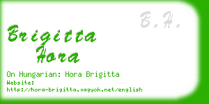 brigitta hora business card